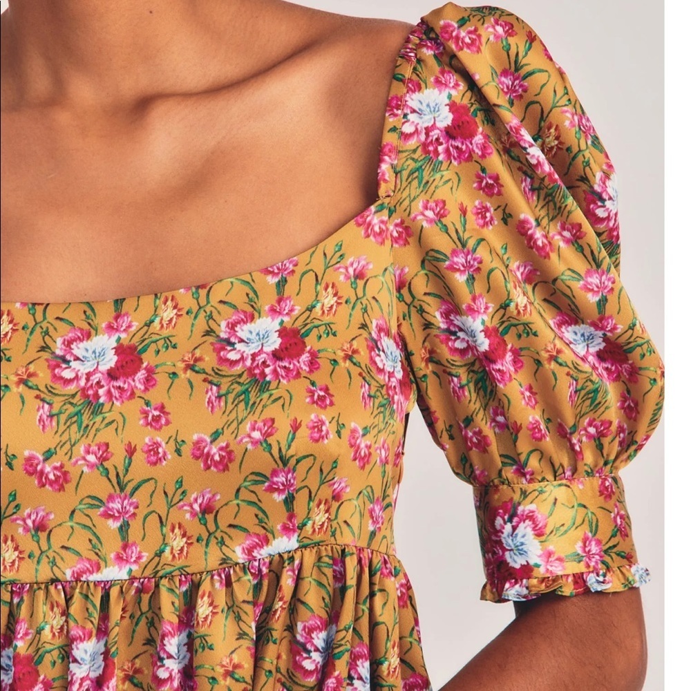 LOVE SHACK FANCY Bennington Mini Dress | Size 8 - Picture 6 of 9